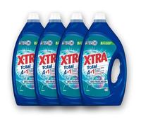 Lessive Liquide - Xtra Total - Lot de 4 - Parfum Givré - 57 Lavages