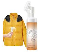 Lessive pour doudoune - 200 ml - Détachant multi-usages, mousse nettoyante sans eau, pour manteaux d'hiver, vestes, vêtements, huile, stylo à thé, empreintes de taches