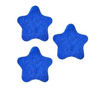 Lessive pour épiler les poils d'animaux - 3 boules anti-peluches réutilisables | Collecteur de fourrure en tissu pour machine à laver, sèche-linge, vêtements | Outil de nettoyage anti-poils pour chien