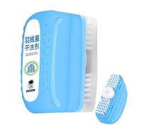 Lessive sèche pour doudoune - 100 ml - Nettoyeur à sec avec brosse - Lessive pour doudoune - Nettoyant rapide sans eau pour duvet