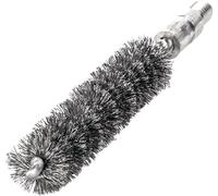 LESSMANN Brosse à tuyaux avec filetage M6, acier épais.0,15mm, Grain:nv, Exécution:nv, Epaisseur de fil:nv, Ø brosse:8 mm, Longueur garniture:80 mm