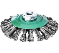 Lessmann Brosse conique D. longueur de fil M14 de 18 mm épaisseur de fil 0,5 mm, fil dacier va 12 mm, 15 000 min 472857WZ 1 pc(s)