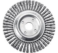 LESSMANN brosse ronde Ø 125 mm alésage fil épaisseur 0,5 mm (4000844932)