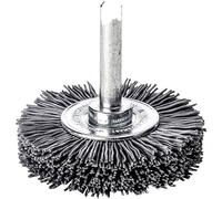 Lessmann Brosse ronde D.50mm tige 6mm, poils abrasifs SiC K120 10mm 15000min 415842 1 pc(s)