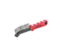 Brosse métallique ROKI L.225mm 0,35mm STA 2 rangées LESSMANN