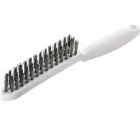 Lessmann Handbürste/Lebensmittelindust. KS-Griff 285x26mm Edels.0,35mm Brosse métallique Acier au vanadium 285 mm 1 pc(s)