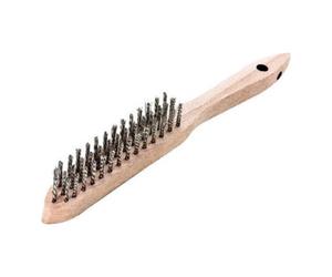 Lessmann Lessmann Brosse à fil lisse en acier 0,35 mm 5 rangs Quantité:1