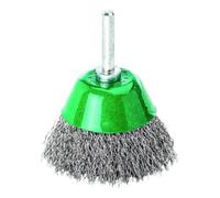 Lessmann LESSMANN Brosse à pot Ø50 mm Tige 6 mm Fil 0,3 mm VA 10500 tr/min Quantité:1