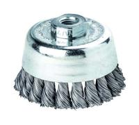 Lessmann Lessmann Brosse boisseau Fil d’acier 0,50 mm,⌀ brosse x filetage: 90XM14 mm Quantité:1