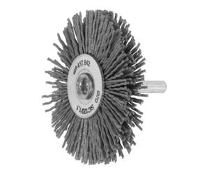 Lessmann Lessmann Brosse circulaire sur tige micro-abrasive, SiC grain 120,⌀ brossexlargeur brosse: 70X10 mm Quantité:1