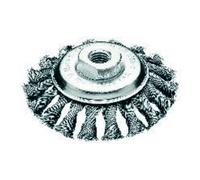 Lessmann Lessmann Brosse conique torsadée Fil d’acier 0,50 mm,⌀ brosse x filetage: 115XM14 mm Quantité:1