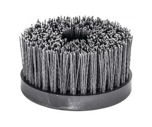 Lessmann LESSMANN Brosse plate D.130mm M14 poils abrasifs SiC K.80 2500 tr/min Quantité:1