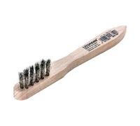 Lessmann LESSMANN Brosse pour bougies d'allumage L.150mm fil acier inox ondulé 0,15mm 3 rangs Quantité:1