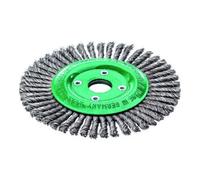 Lessmann LESSMANN Brosse ronde Ø125mm, perceuse, fil 0,5mm, inox 6mm, 15000 tr/min Quantité:1