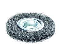 Lessmann Lessmann Brosse ronde fil d'acier ondulé 150x23/25mm, 0,3mm Quantité:1