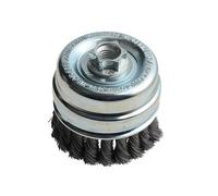 Lessmann Nœud Tasse Brosse 80mm M14x2, 0.50 Câble en Acier LES484217