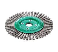 Lessmann Pipeline Brosse 40 Noeuds 125 x 22.2mm Trou Fils en Acier Inoxydable