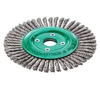 Lessmann Pipeline Brosse 48 Noeuds 178 x 22.2mm Trou Fils en Acier Inoxydable