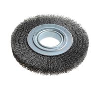 Lessmann Roue Brosse D178mm X W23-25 X 50 Trou Set 3 Câble en Acier 0.30