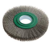 Lessmann Roue Brosse D200mm X W24-27 X 50 Trou Acier Inoxydable Fil 0.30 LES365