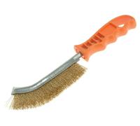 Lessmann Universel Brosse en Métal 260mm x 28mm 0.3 Brass Fil LES056701