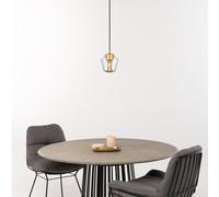 less'n'more ETHICS Suspension à 2 sources lumineuses, LED, E-WGPL-P1-KGG-GC-SW,