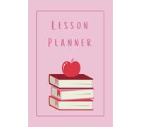 Lesson Planner: Structured template for teachers | Light pink
