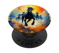 L'estampage des Chevaux PopSockets PopGrip Adhésif