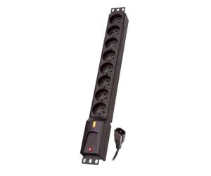 LESTAR 1966004451 Base Power 8 ENCHUFES, Rack 19 '', 3M