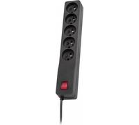 Lestar 1966006332 Prise multiple 1,5 m 230 ac Prises intérieur noir