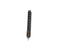 Lestar latte contre les surtensions LXARM 810, 3L, PDU 3m, noir