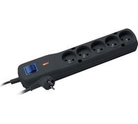 Lestar LV-530W Bloc multiprises 5W 2,5m noir