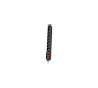 LESTAR LXARM 810 - Unité de distribution secteur (rack-montable) - CA 230 V - connecteurs de sortie : 8 - 19" - 5 m cordon - noir