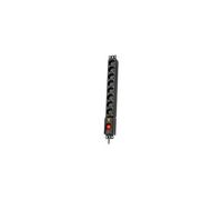 LESTAR LXARM 810 - Unité de distribution secteur (rack-montable) - CA 230 V - connecteurs de sortie : 8 - 19" - 5 m cordon - noir