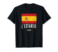 l'Estartit Espagne | ES Ville Drapeau - Bandera - T-Shirt