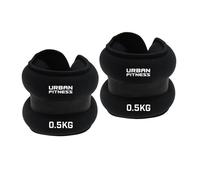 Leste cheville et poignets en néoprène UFE - noir - Noir - 1 kg