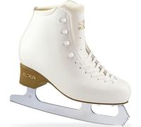 L'Estel Skates Edea - Bottes de patinage sur glace Edea Tempo + lames Grade 2 (Blanc, 250/37,5)