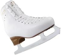 L'Estel Skates Edea Bottes Edea Overture + Lames Grade 2 - Patinage sur glace (Blanc, 250/37,5)