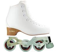 L'Estel Skates Edea Tempo Bottes de patinage Snow White Inline Figure Skates (245/37)