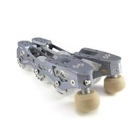 L'Estel Skates Jackson Mirage Inline Roller Figure Skates - Complete Figure Skating Inline Frames - Inline Figure Skating (256/10 0/0")