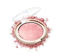 Lestpola Rouge Powder Pink Silver Shimmer Blush en poudre, Rouge scintillant pour le maquillage, Couleur intense, Résistant à l'eau et à la sueur, Fard à maquillage longue tenue, Convient à divers