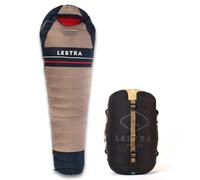 Lestra Sport Héritage Le Sac de Couchage des Grands Aventuriers - Léger & Performant - T° Limit Confort 02°C - Adulte - 220 x 80 cm - 760 g