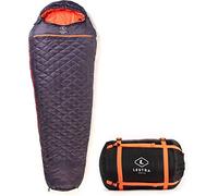 Lestra Sport - Mont Everest 230 - Sac de Couchage Toutes Saisons - T° Limit Confort -05°C - Confortable & Performant - Adulte - 230 x 80-1,9 kg Gris Foncé