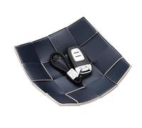 lesulety Vide Poche Entree Plateau Decoratif Vide Poche Design Gadget Bureau Vide Poche Cuir Plateau Decoration Maison Objet Decoration Design,Bleu,L