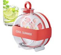 Lesunbak Bac à glaçons - Machine à glaçons portable - Moule réutilisable pour congeler le lait, les boissons, le jus, le whisky, les cocktails, le café, le restaurant, la maison