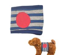 Lesunbak Bandages pour chien mâle, ceinture sanitaire pour animaux domestiques, bande ventrale respirante à haute absorption pour chiens mâles pour boxer, mélange de laboratoire