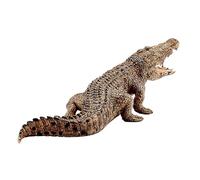 Lesunbak Crocodile, Figurine Animaux, Grande Figurine Animal, Wild Life - Crocodile du Nil Mâchoire Mobile, Exploration des Marais Et Apprentissage De La Faune Aquatique