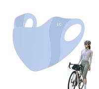 Lesunbak Masque facial en soie glacée UPF 50+ respirant - Protection solaire - Couvre-chef réutilisable pour sports de plein air d'été, idéal pour les femmes, le cyclisme