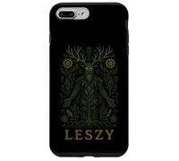 Leszy Slavic Woodland Spirit Green Man Forest Art païen Coque pour iPhone 7 Plus/8 Plus