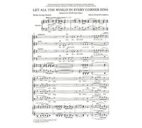 Let All The World In Every Corner Sing / Choral Score